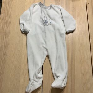 Petit bateau unisex velour sleeper size 12months